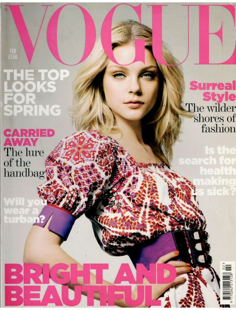 Vogue Magazine February 2007 Jessica Stam