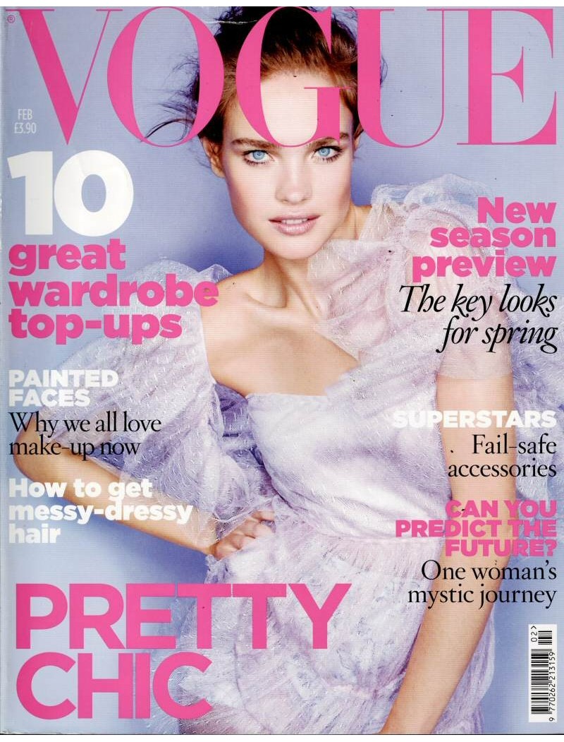 Vogue Fashion Magazine UK February 2010 