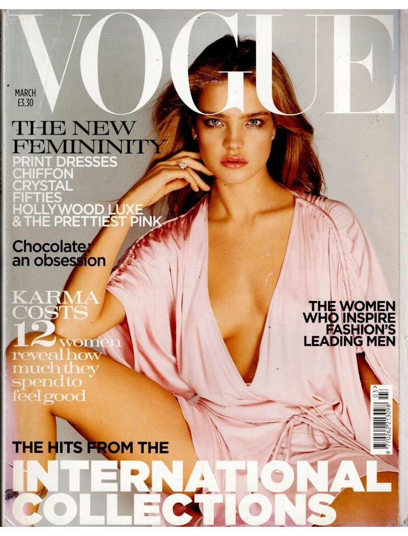 Vogue Magazine March 2004 Natalia Vodianova