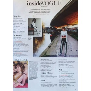 Vogue Magazine March 2016  Edie Campbell