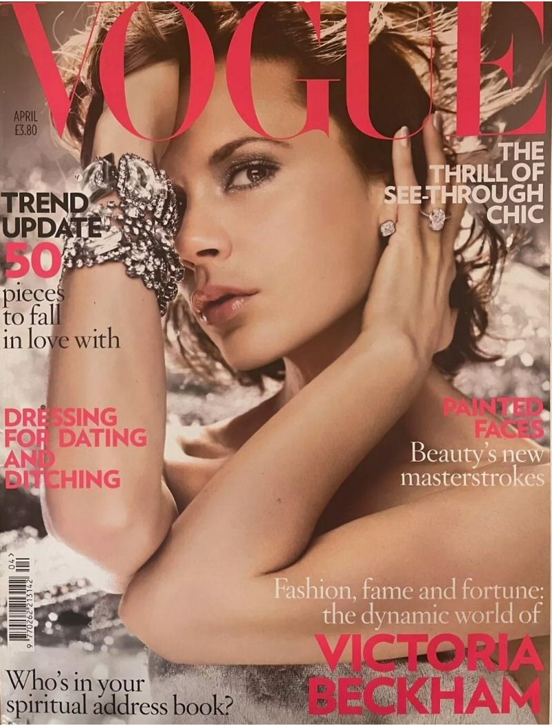 Vogue Magazine April 2008 Victoria Beckham