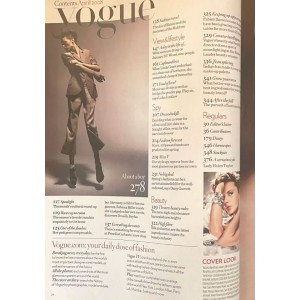 Vogue Magazine April 2008 Victoria Beckham