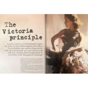 Vogue Magazine April 2008 Victoria Beckham