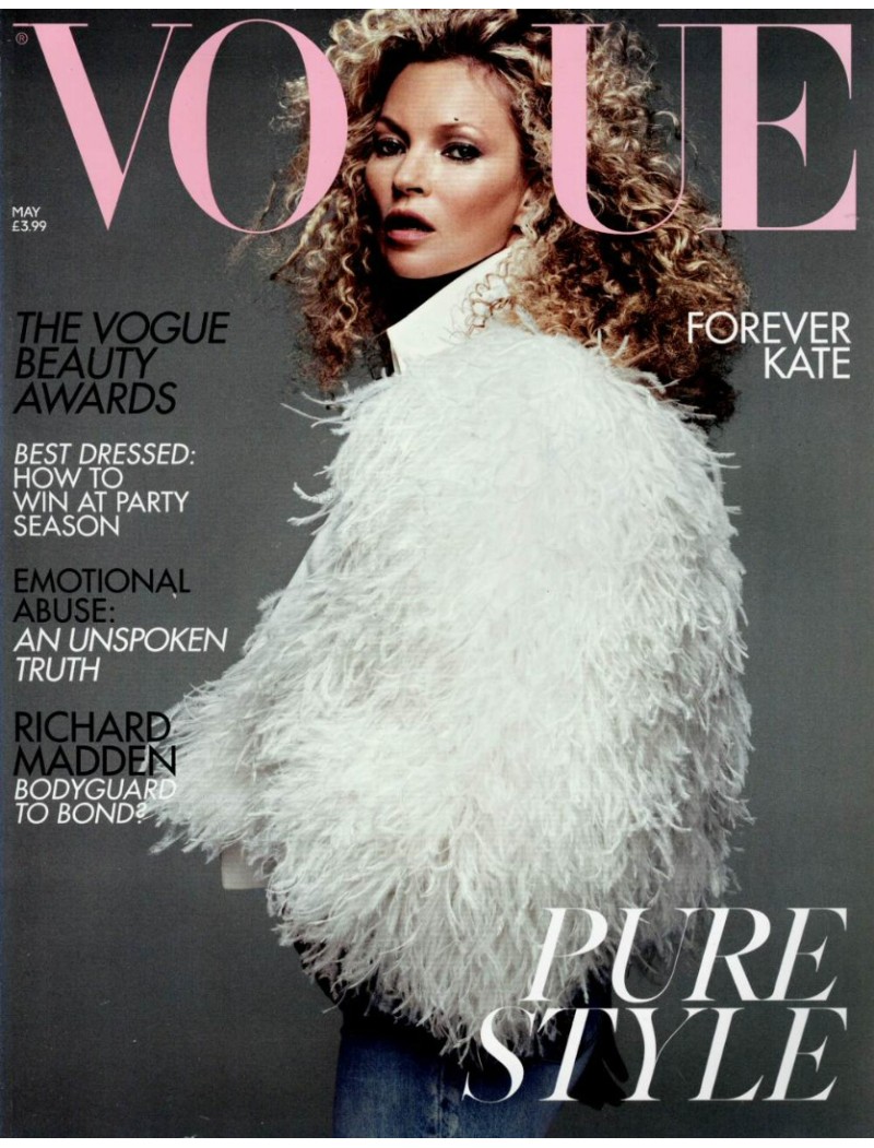 Vogue Magazine May 2019 Kate Moss