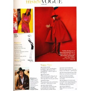 Vogue Magazine June 2016 Kate Middleton HRH Duchess Of Cambridge FKA TWIGS BEN WHISHAW KATE MOSS