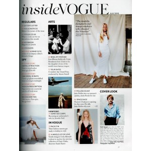 Vogue Magazine July 2015 Stella Tennant