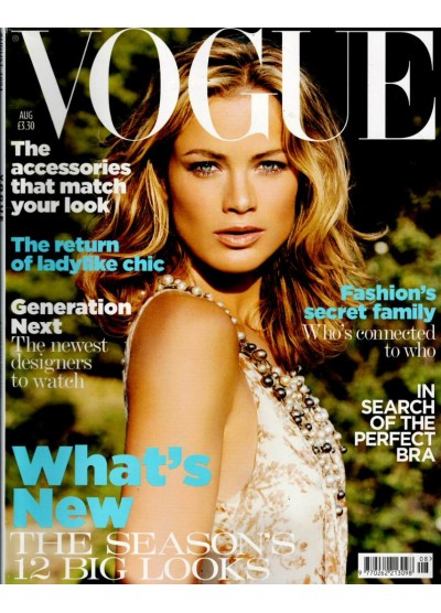 Vogue Magazine August 2004 Carolyn Murphy Vogue Magazine August 2004 Carolyn Murphy