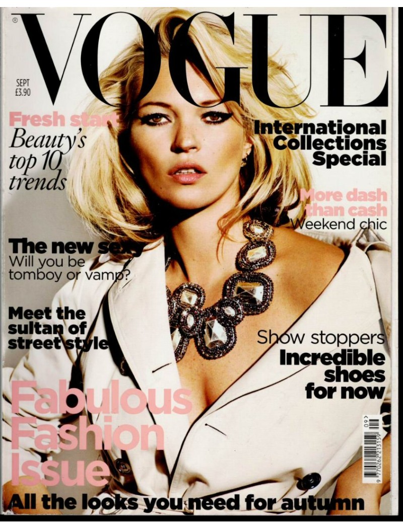 Vogue Magazine September 2009 Kate Moss