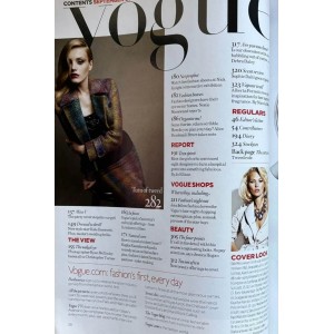 Vogue Magazine September 2009 Kate Moss Vogue Magazine September 2009 Kate Moss