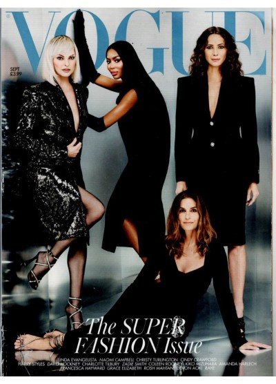 Vogue Magazine September 2023 Super Fashion Issue Vogue Magazine September 2023 Super Fashion Issue