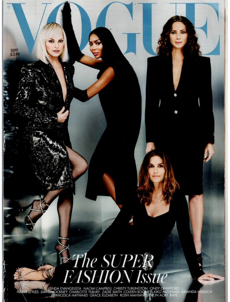 Vogue Magazine September 2023 Super Fashion Issue