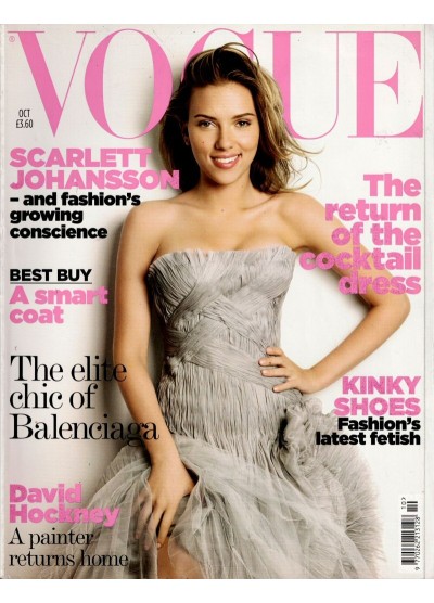 Vogue Magazine October 2006 Scarlett Johansson