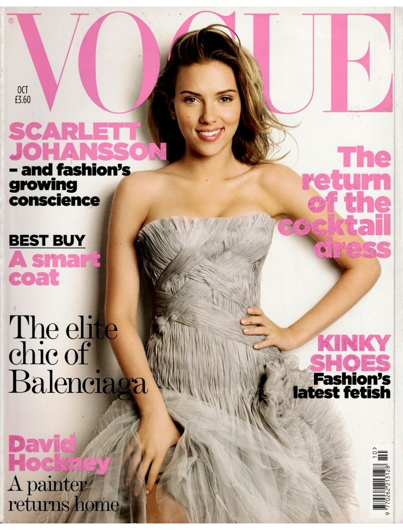 Vogue Magazine October 2006 Scarlette Johansson