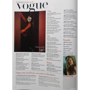 Vogue Magazine October 2008 Kate Moss