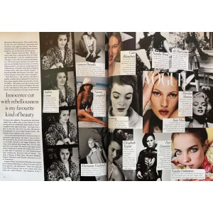 Vogue Magazine November 2008 Jourdan Dunn Eden Clarke & Rosie Huntington Whiteley