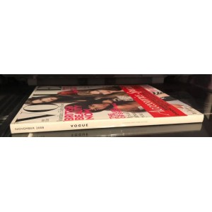Vogue Magazine November 2008 Jourdan Dunn Eden Clarke & Rosie Huntington Whiteley