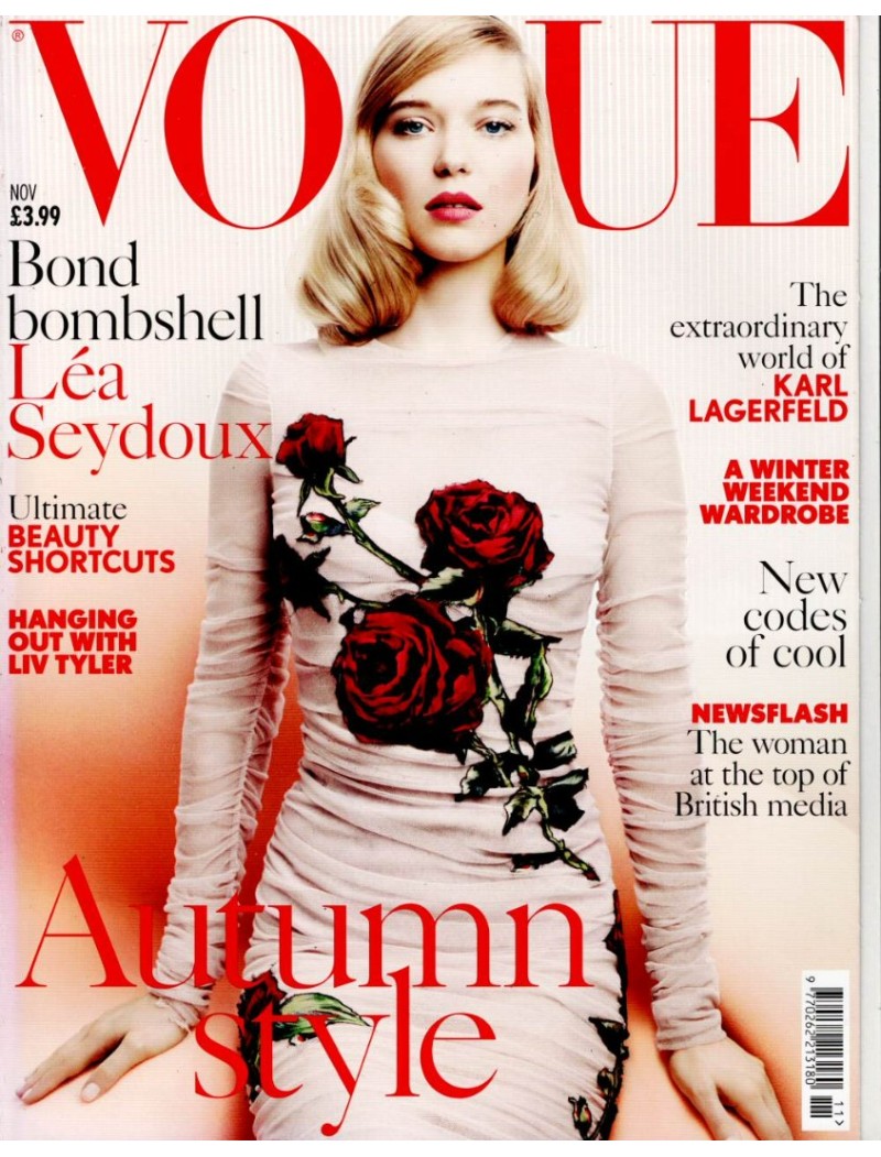 Vogue Magazine November 2015 Lea Seydoux