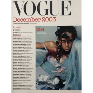 Vogue Magazine December 2003 Kylie Minogue