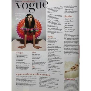 Vogue Magazine December 2008 Kate Moss