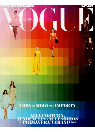 Vogue Colecciones Magazine No. 40 Spanish Espana