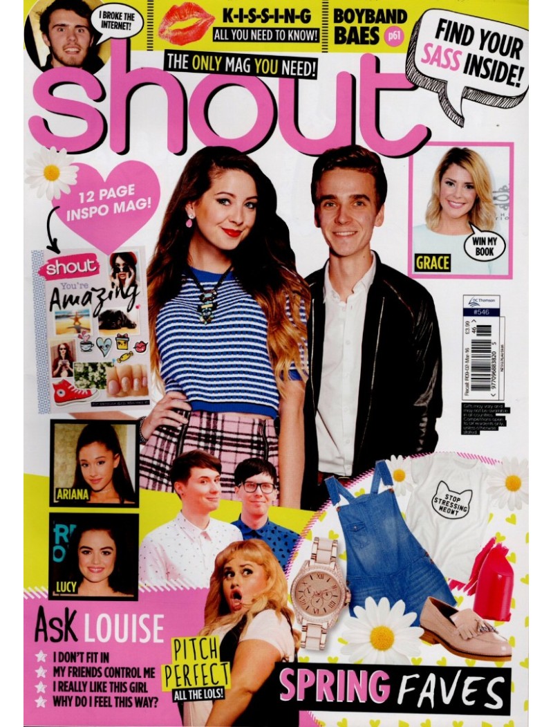 Shout Magazine 2nd March 2016