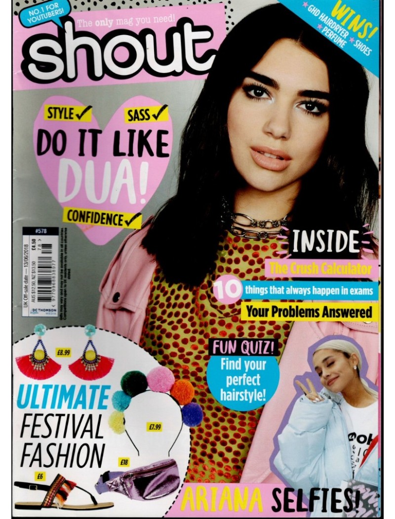 Shout Magazine 13th June 2018
