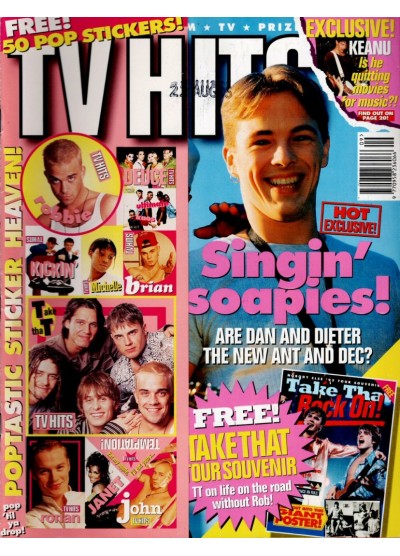 TV Hits Magazine - Issue 73 - September 1995 Dieter Brummer TV Hits Magazine - Issue 73 - September 1995 Dieter Brummer