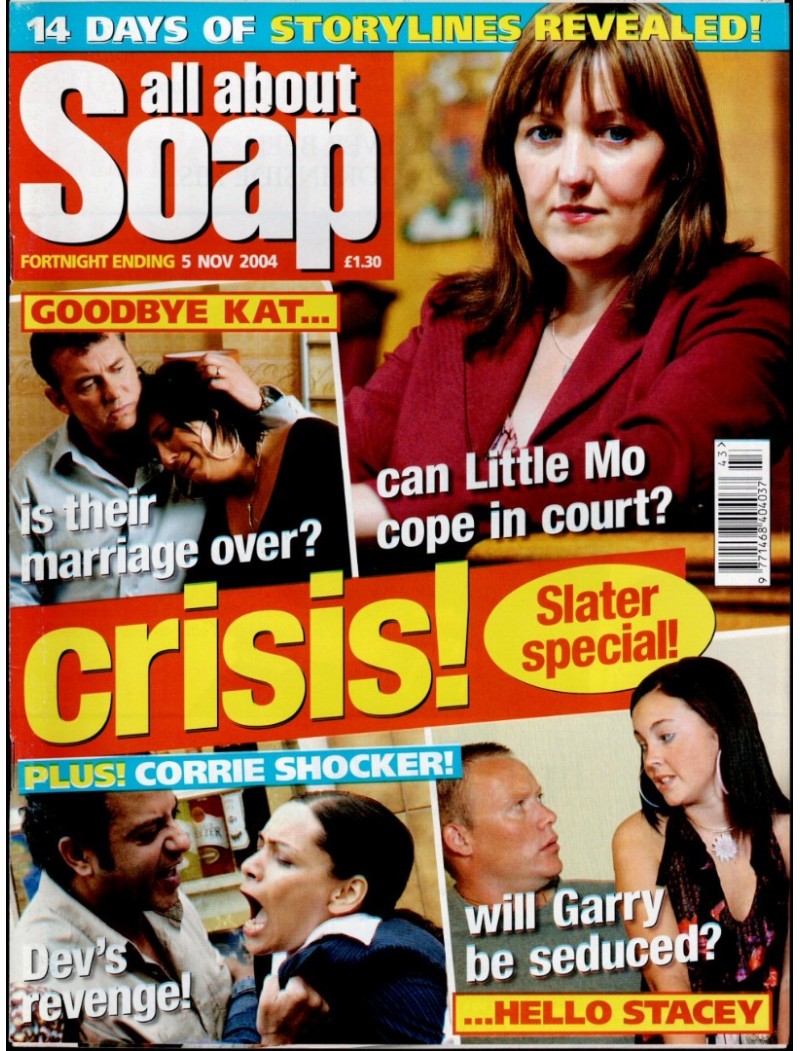 All About Soap Magazine - 73 - 5th November 2004
