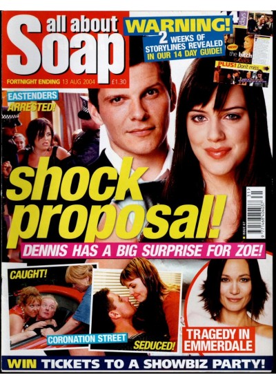 All About Soap Magazine - 67 - 13th August 2004 All About Soap Magazine - 67 - 13th August 2004