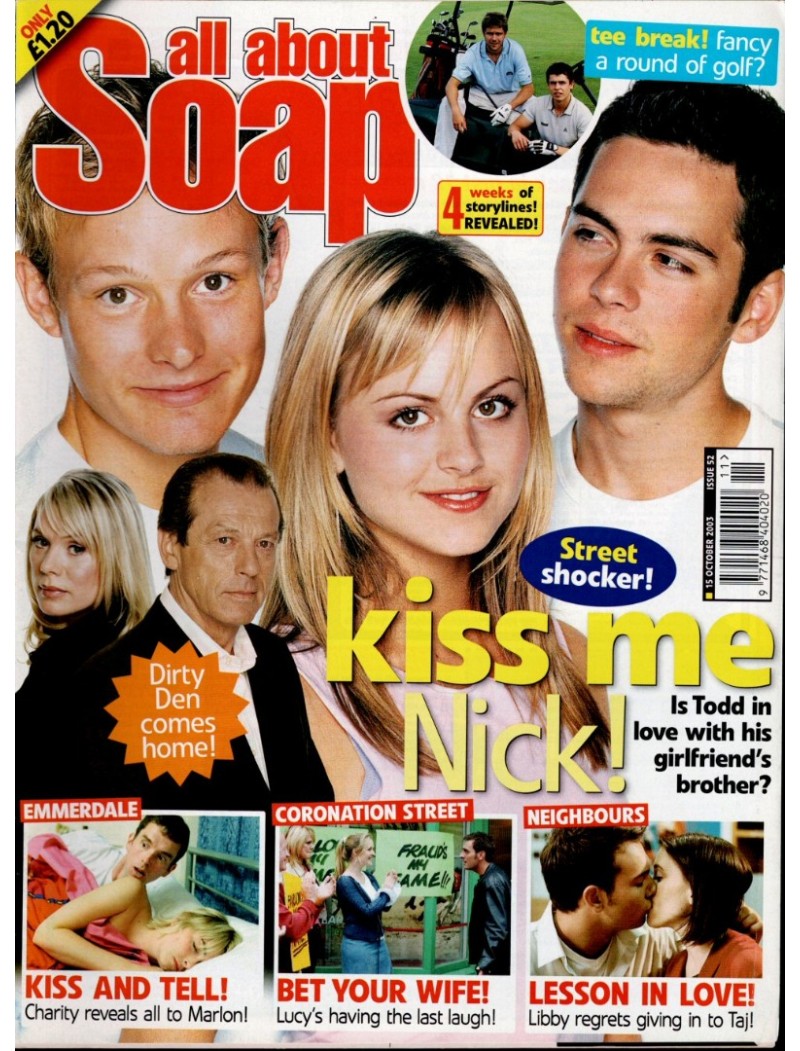 All About Soap Magazine - 52 - 15th October 2003