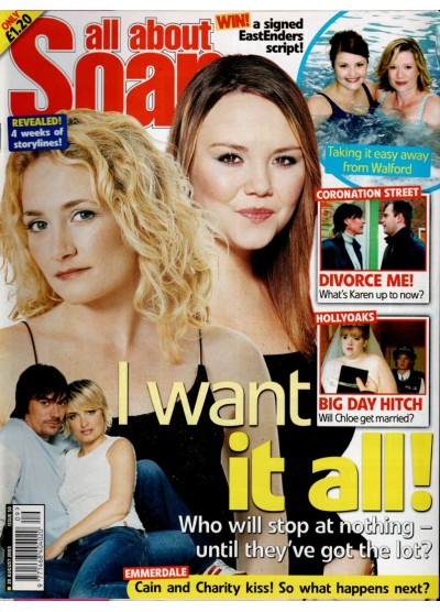 All About Soap Magazine - 50 - 20th August 2003