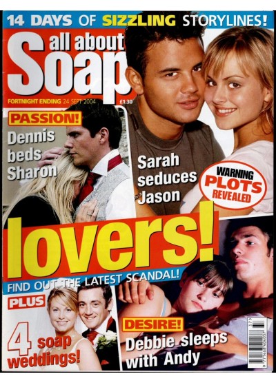 All About Soap Magazine - 70 - 24th September 2004 All About Soap Magazine - 70 - 24th September 2004