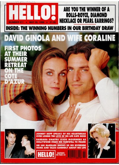 Hello Magazine Issue 511 30th May 1998 Hello Magazine Issue 511 30th May 1998