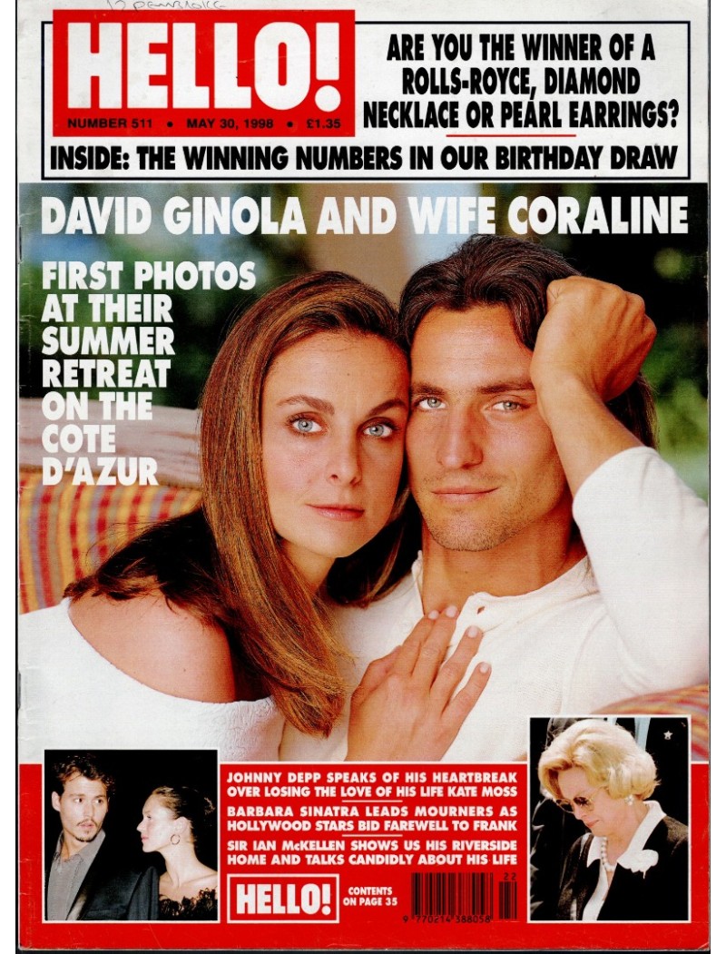 Hello Magazine Issue 511 30th May 1998