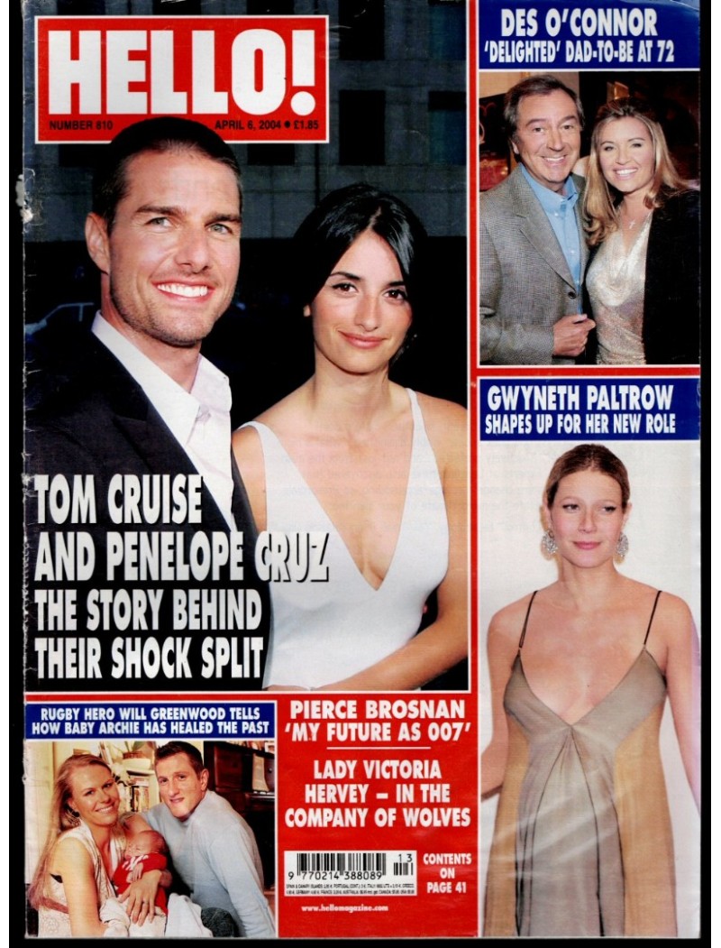 Hello Magazine Issue 810 6th April 2004