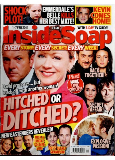 Inside Soap Magazine 1st February 2014 Inside Soap Magazine 1st February 2014