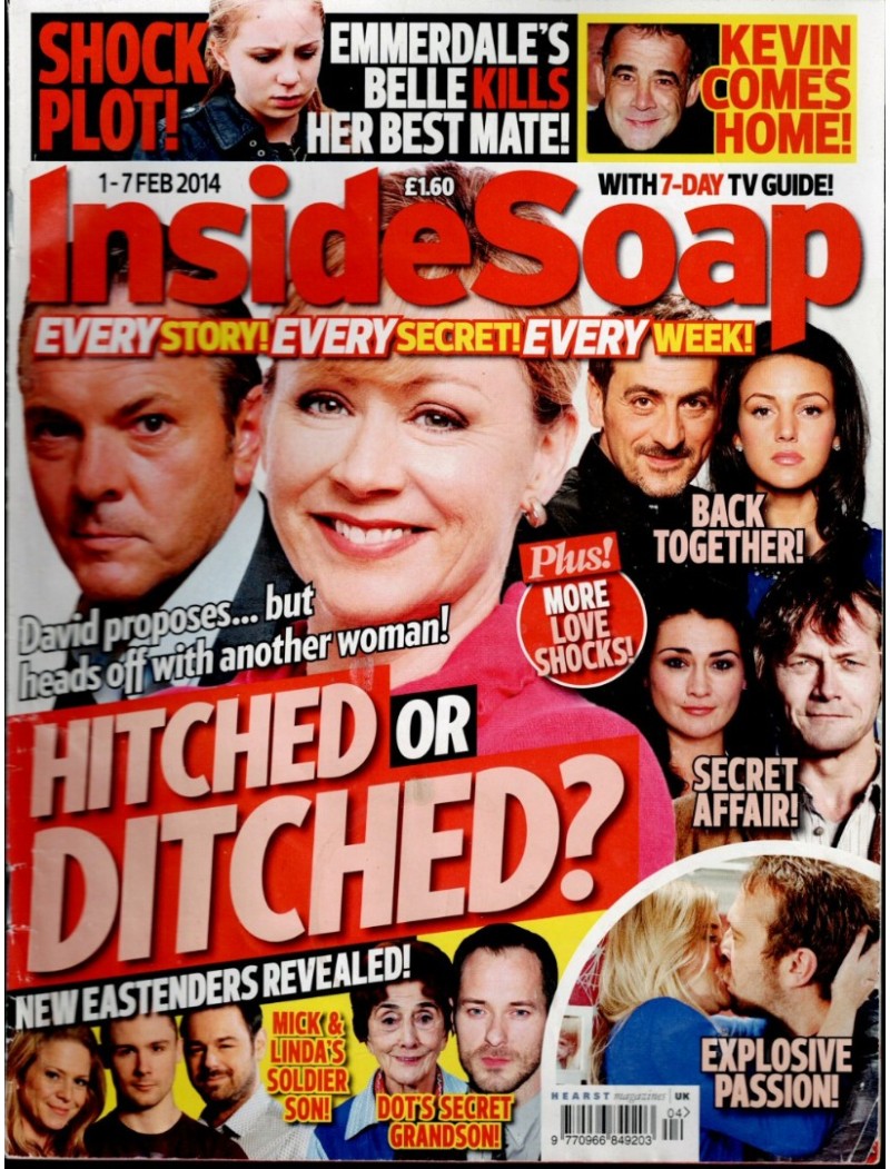 Inside Soap Magazine 1st February 2014