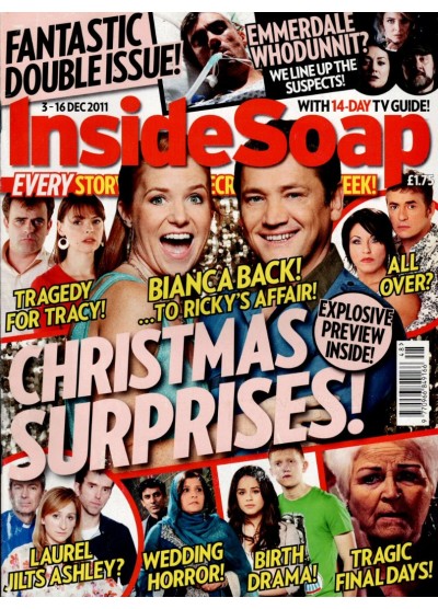 Inside Soap Magazine 3rd December 2011 Inside Soap Magazine 3rd December 2011