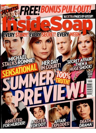 Inside Soap Magazine 4th June 2011 Inside Soap Magazine 4th June 2011