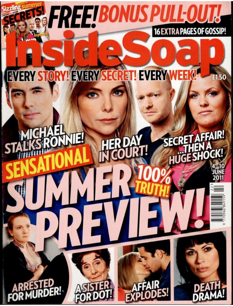 Inside Soap Magazine 4th June 2011