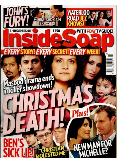 Inside Soap Magazine 5th November 2011 Inside Soap Magazine 5th November 2011
