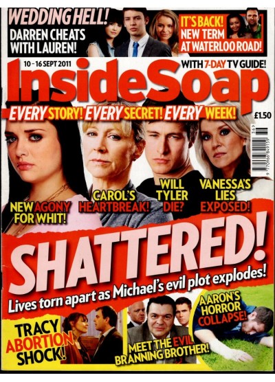 Inside Soap Magazine 10th September 2011 Inside Soap Magazine 10th September 2011