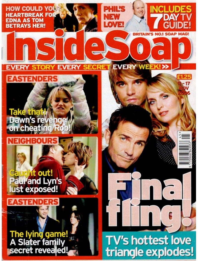 Inside Soap Magazine 11th November 2006