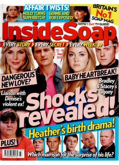 Inside Soap Magazine 12th September 2009 Inside Soap Magazine 12th September 2009
