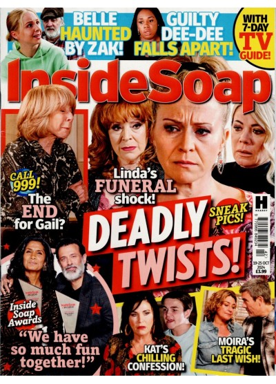 Inside Soap Magazine 19th October 2024 Inside Soap Magazine 19th October 2024