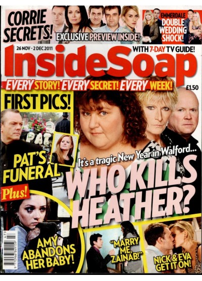 Inside Soap Magazine 26th November 2011 Inside Soap Magazine 26th November 2011
