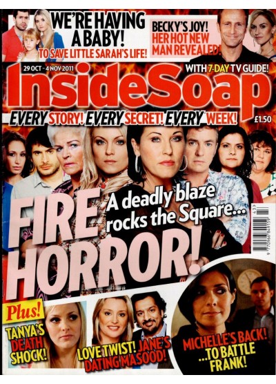 Inside Soap Magazine 29th October 2011 Inside Soap Magazine 29th October 2011