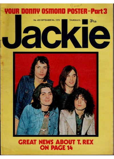 Jackie Magazie 9th September 1972 Jackie Magazie 9th September 1972
