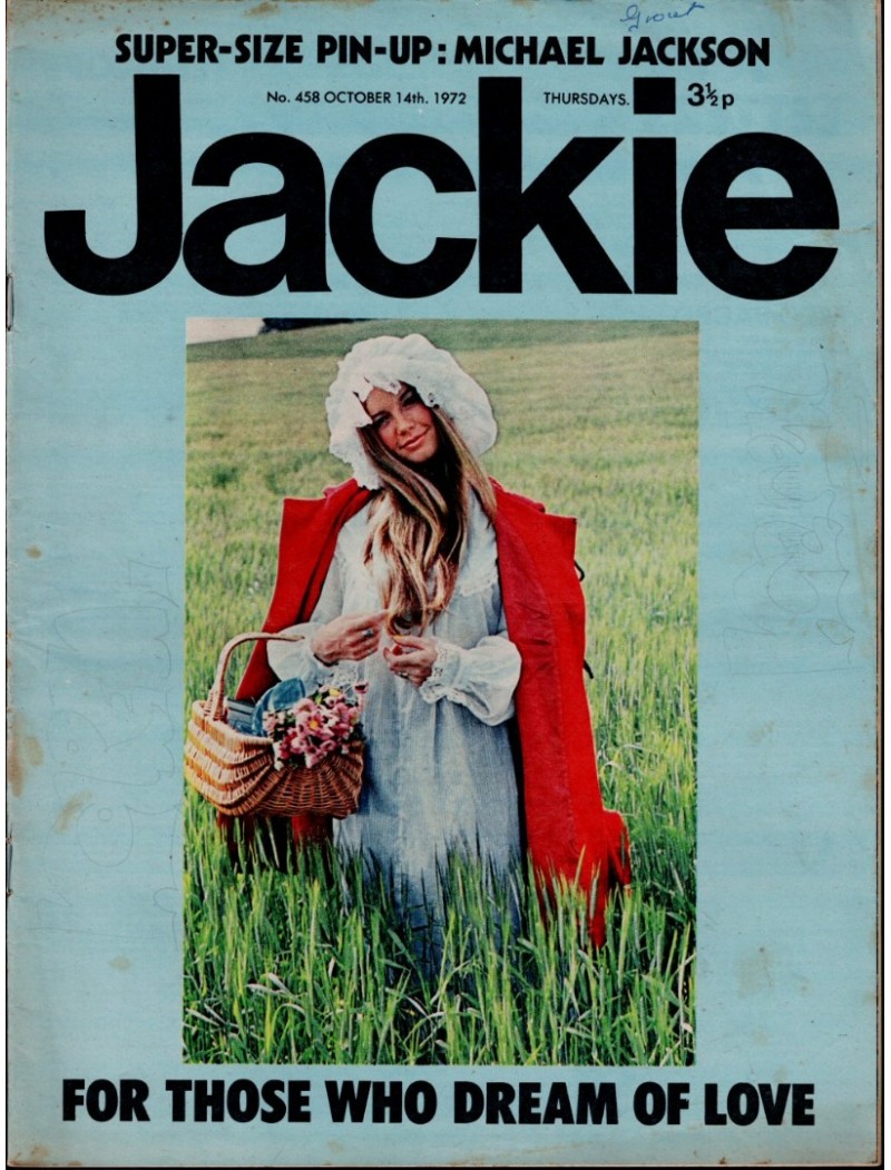 Jackie Magazine 14th October 1972