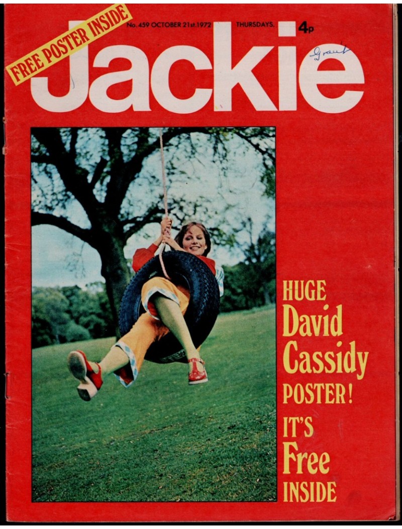 Jackie Magazine 21st October 1972